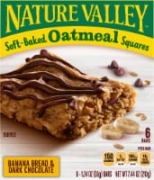Nature Valley™ Soft-Baked Banana Bread & Dark Chocolate Oatmeal Squares Perspective: Main