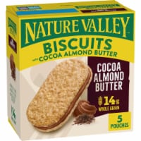 Nature Valley Cocoa Almond Butter Biscuit Sandwiches Perspective: Main