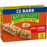 Nature Valley Sweet & Salty Nut Cashew Granola bars Perspective: Main