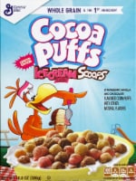 General Mills Cocoa Puffs Ice Cream Flavored Scoops Cereal Perspective: Main