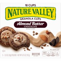 Nature Valley Almond Butter Chocolate Granola Cups Perspective: Main