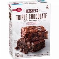 Betty Crocker's Hershey's Triple Chocolate Brownie Mix (20 Ounce ea., 4 Pack)