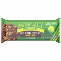 Nature Valley™ Oats & Dark Chocolate Crunchy Granola Bars Perspective: Main