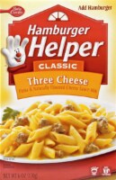 Hamburger Helper Three Cheese Perspective: front