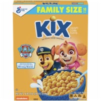 General Mills Kix Crispy Corn Puffs Family Size Cereal Perspective: Main