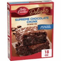 Betty Crocker Delights Supreme Chocolate Chunk Brownie Mix Perspective: Main