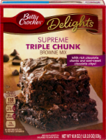 Betty Crocker Supreme Triple Chunk Brownie Mix Perspective: Main