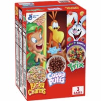 General Mills Lucky Charms™ Cocoa Puffs™ & Trix™ Triple Pack Cereal Perspective: Main