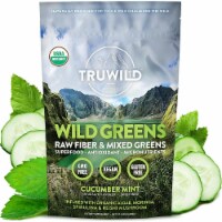 WILD GREENS USDA Organic Green Adaptogen Powder - Natural Flavor (Mint Cucumber)
