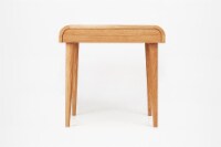 Oak Mood Maya 1-Drawer Computer Desk, Natural Oak
