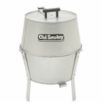 Old Smokey Classic 18 In. Dia. Silver Charcoal Grill OS #18