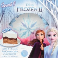 Carvel® Disney Frozen 2 Vanilla & Chocolate Ice Cream Cake Perspective: Main