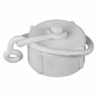 US Hardware Supply RV-459C 0.75 in. Hose Cap with Lanyard