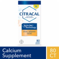 Citracal® +D3 Slo-Cal® Technology Calcium Supplement 1200mg Coated Caplets Perspective: Main