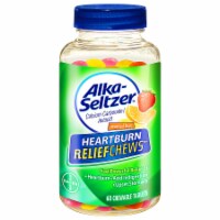 Alka-Seltzer Heartburn ReliefChews Extra Strength Assorted Fruit Chewable Tablets Perspective: Main