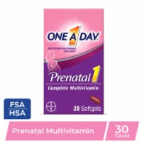 One A Day® Women's Prenatal 1 Complete Multivitamin Softgels