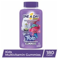 One A Day Kids Trolls Multivitamin Gummies
