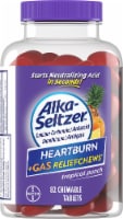 Alka-Seltzer® Tropical Punch Heartburn + Gas Reliefchews Chewable Tablets Perspective: Main