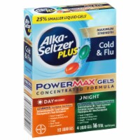 Alka-Seltzer Plus® Day & Night Cold & Flu Maximum Strength Power Max™ Gels
