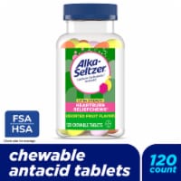 Alka-Seltzer® Extra Strength Heartburn ReliefChews® Assorted Fruit Chewable Antacid Tablets Perspective: Main