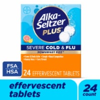 Alka-Seltzer Hangover Relief Orange Effervescent Tablets, 20 ct - Harris  Teeter