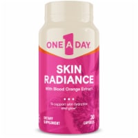 One A Day® Skin Radiance with Blood Orange Extract Capsules Perspective: Main