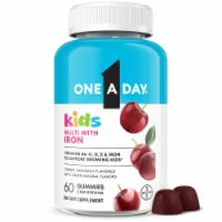 One A Day® Kids Multi with Iron Vitamin Gummies Perspective: Main