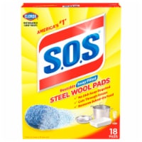 Clorox® S.O.S.® Soap-Filled Reusable Steel Wool Pads Perspective: Main