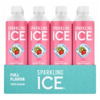 Sparkling Ice® Kiwi Strawberry Flavored Sparkling Bottled Water Perspective: Main