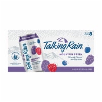 Talking Rain Mountain Berry Sparkling Water Perspective: Main