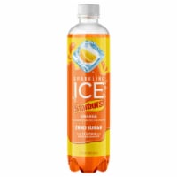 Sparkling Ice® Starburst™ Orange Flavored Sparkling Water Perspective: Main