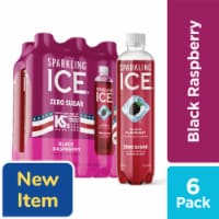 Sparkling Ice 6 Pack Zero Sugar Black Raspberry Perspective: Main