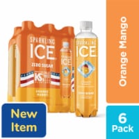 Sparkling Ice 6 Pack Zero Sugar Orange Mango Perspective: Main