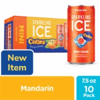 Sparkling Ice Cuties Mandarin Sparkling Water Mini Cans Perspective: Main