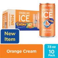 Sparkling Ice Cuties Orange Cream Sparkling Water Mini Cans Perspective: Main