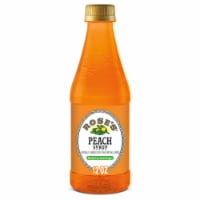 Rose's Peach Simple Syrup Bottle Perspective: Main