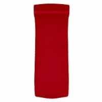 TRC Recreation Super Soft 2 Thick Vinyl Outdoor Pool Float Swim Lounger, Red