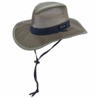 Panama Jack® Big Brim Mesh Safari Hat - Tan Perspective: Main