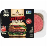 Sweet Earth Awesome Burger Patties Plant Based Protein Perspective: Main