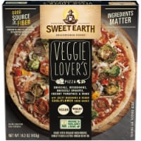 Sweet Earth Veggie Lover's Frozen Pizza Perspective: Main