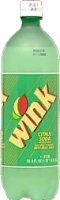Canada Dry Wink Citrus Soda Bottle Perspective: Main