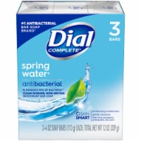 Dial® Spring Water Antibacterial Deodorant Soap Bars