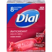 Dial Antioxidant Vitamin Infused Power Berries Glycerin Soap Bars Perspective: Main