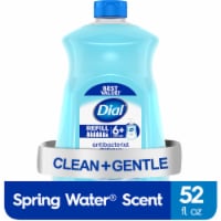 Dial Spring Water Antibacterial Liquid Hand Soap With Moisturizer Refill