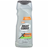 Right Guard Xtreme Defense 5 Refreshing Scent Hair & Body Wash Perspective: Main
