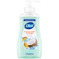 Dial® Liquid Hand Soap Coconut Water & Mango™ Scent Dermatologist Tested Paraben Free Perspective: Main