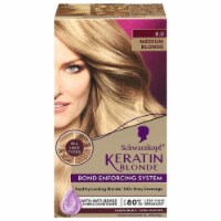 Schwarzkopf Keratin Color 8.0 Medium Blonde Permanent Hair Color Kit