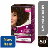 Schwarzkopf® Keratin Color Permanent Hair Color Kit - 5.0 Medium Brown Perspective: Main