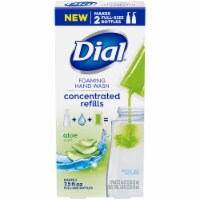 Dial® Aloe Scent Concentrated Foaming Hand Wash Refill Perspective: Main