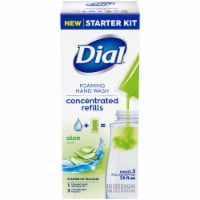 Dial® Aloe Foaming Hand Wash Concentrate Refils Perspective: Main